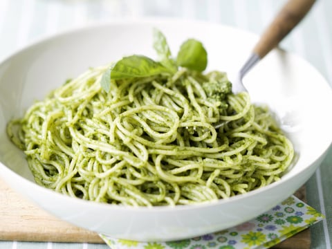 Spaghetti Met Pesto Libelle Lekker