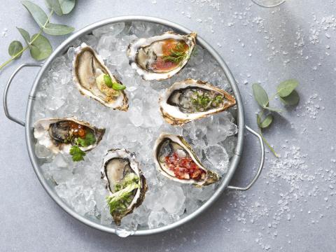 Bloody mary-oester