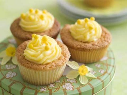 Geurige cupcakes met vanille
