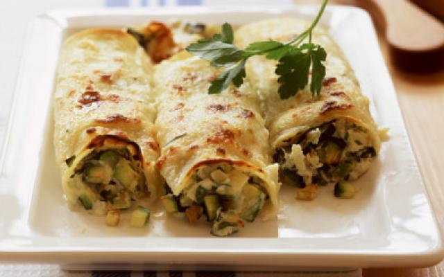 Cannelloni met courgette