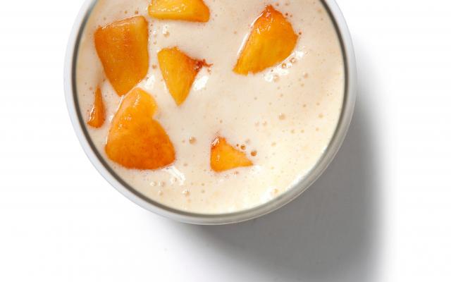 Milk-shake aux pêches