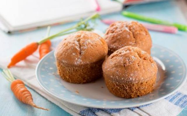 Muffins aux carottes et cumin