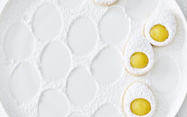 Biscuits au cœur fondant au citron