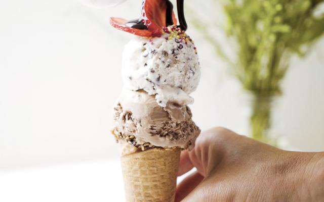 Chocolate Bliss in een hoorntje