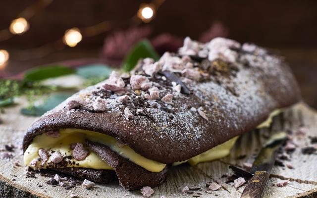 Rolbiscuit met advocaatroom