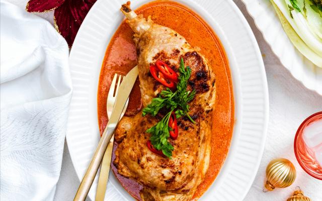 Aziatische kalkoenbouten