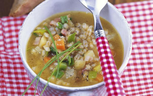 Minestrone au blé