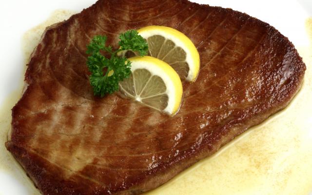 Steak de thon au miel