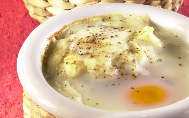 Oeufs cocotte aux champignons