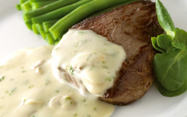 Steak sauce aux champignons