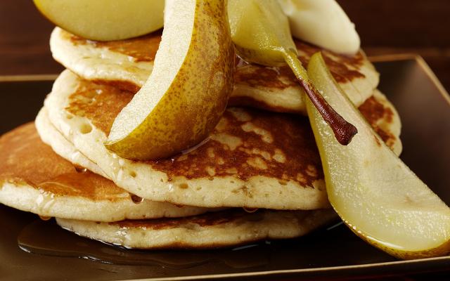 Crêpes aux poires