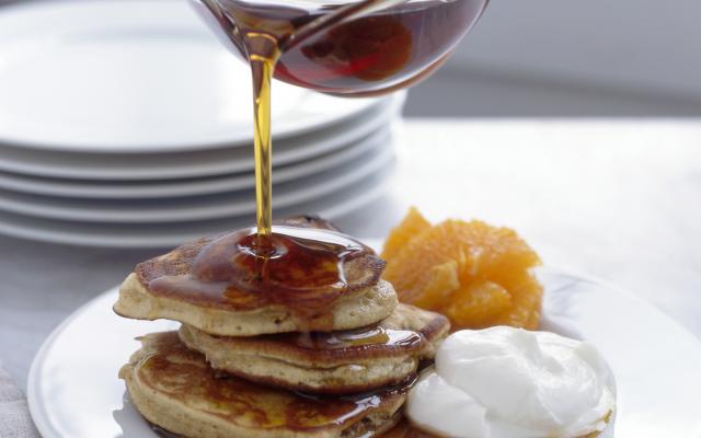 Pancakes au sirop d'érable