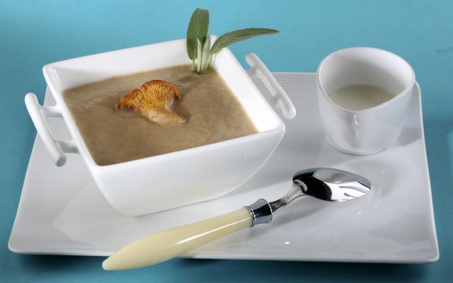 Soupe aux champignons