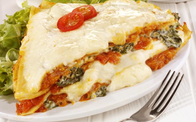 Lasagne verte aux 4 fromages