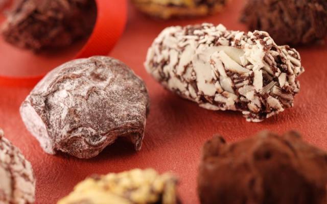 Truffes chocolat noir