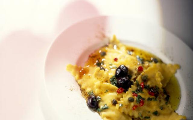 Raviolis à la volaille et à la ricotta