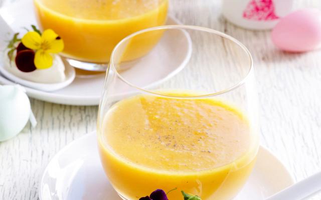 Wortelvelouté met mascarpone