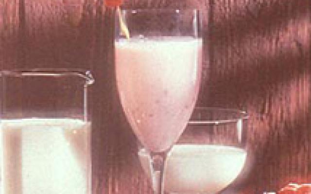 Milk-shake aux fruits des bois