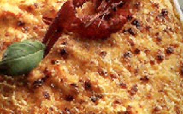 Lasagne met tongschar en zalm