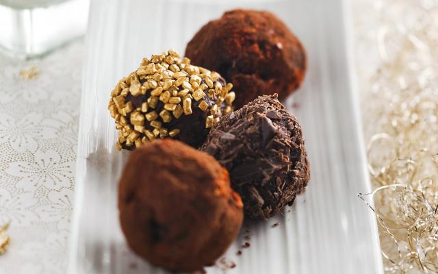 Truffes au chocolat