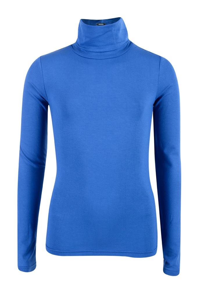 Blauw t-shirt met ronde hals - € 6,99
