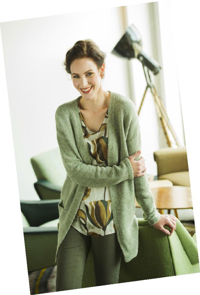 Cardigan vert e5