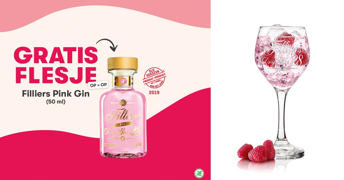 Deze Week Bij Flair Gratis Flesje Heerlijke Pink Gin Van Filliers