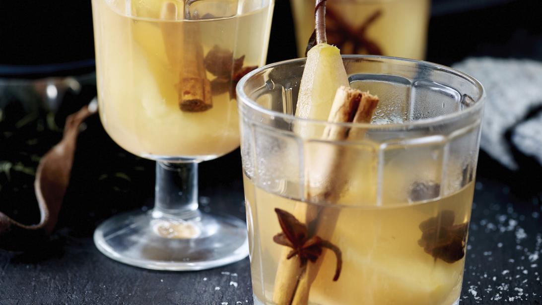 Recette: vin chaud aux poires et au gingembre Recette: vin chaud aux poires et au gingembre