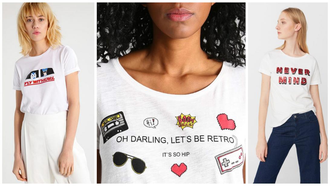 Mode: 10 T-shirts à slogan à shopper immédiatement Mode: 10 T-shirts à slogan à shopper immédiatement