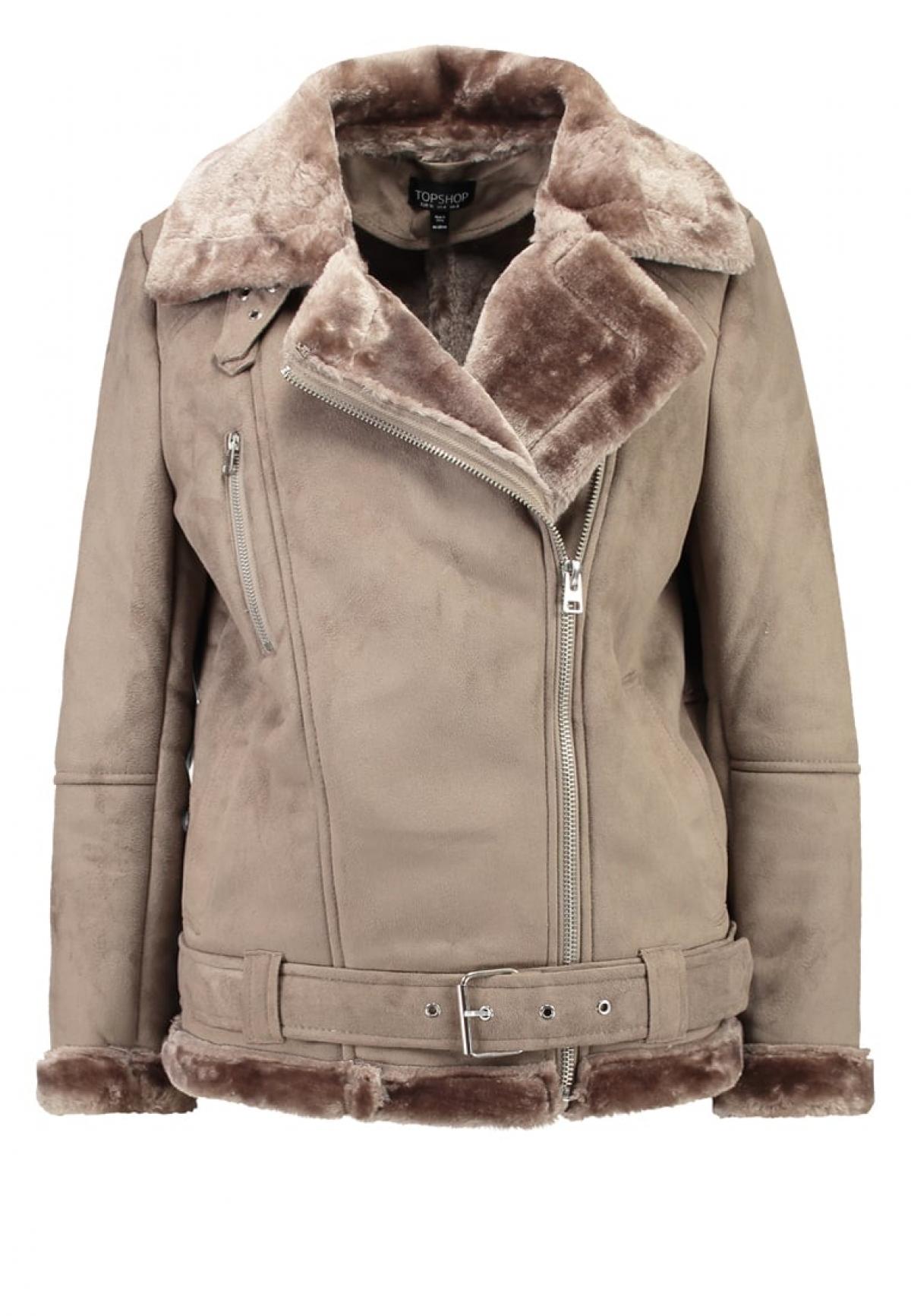 Jacket met imitatiebont