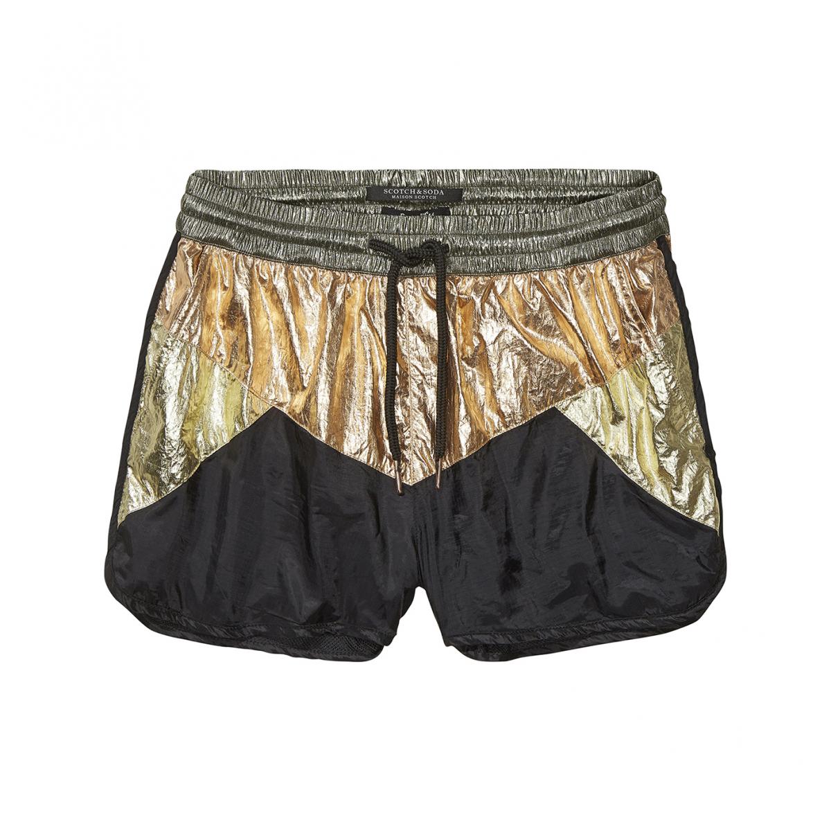 Short métallisé Maison Scotch, 74,95 €