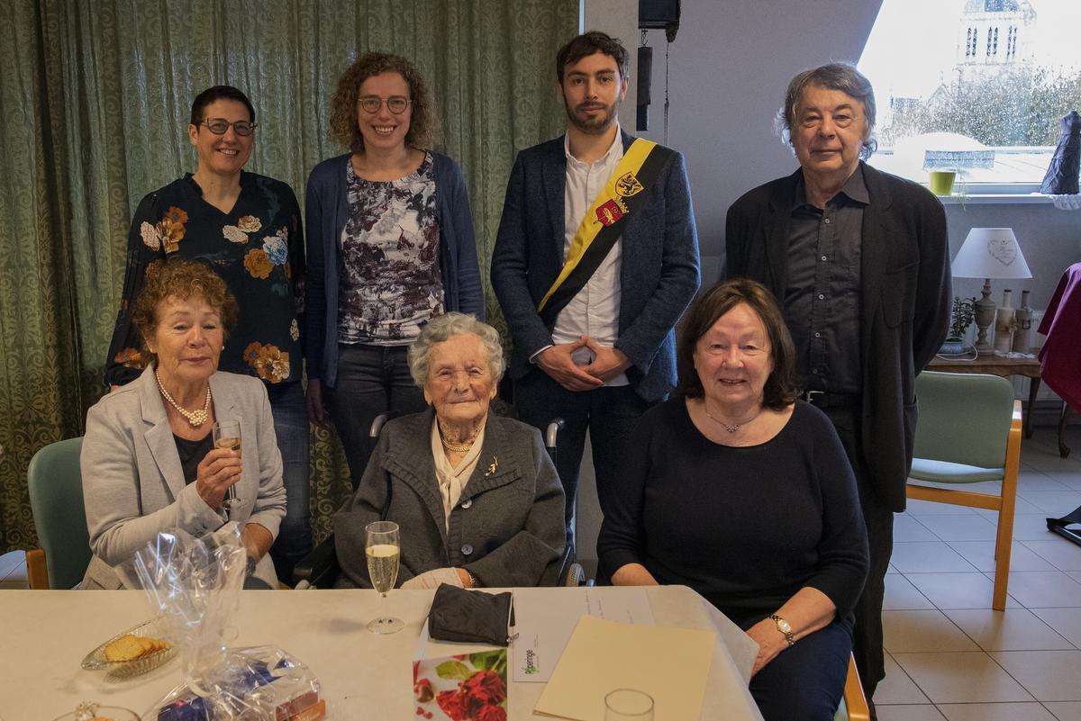 Maria Van Remortel Weduwe Van Ereburgemeester Albert Sansen