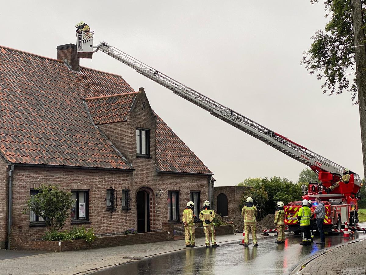 Houtkachel Veroorzaakt Schouwbrand Kw Be