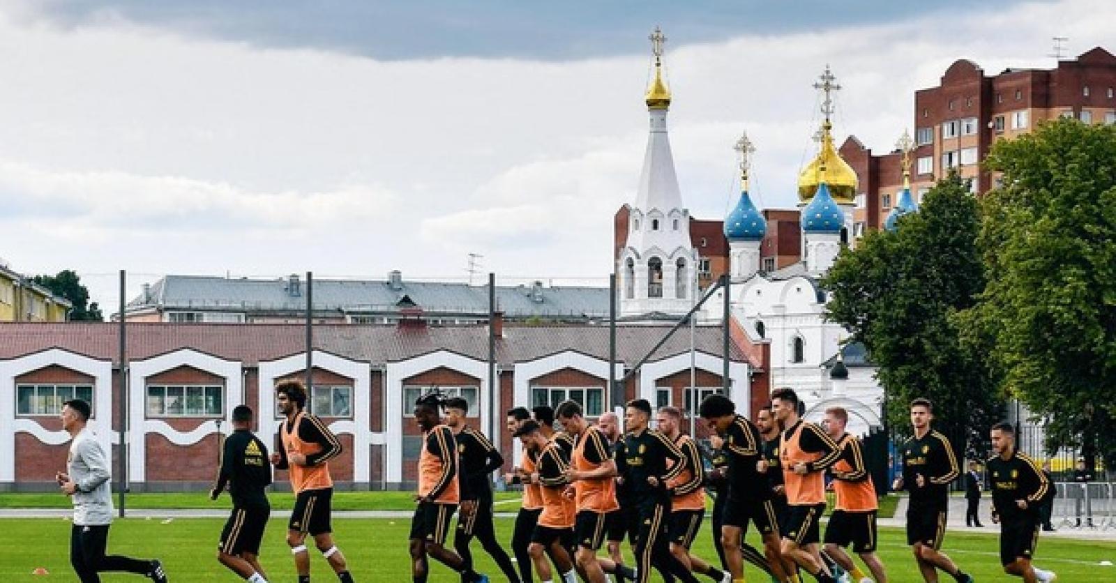 Les Diables Rouges Entament Leur Pr Paration Pour Le Match Contre Le Br Sil