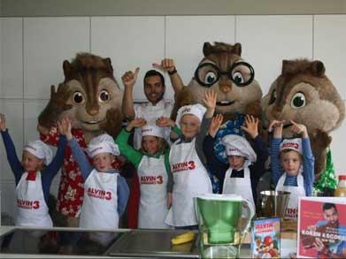 Koken met Alvin & The Chipmunks