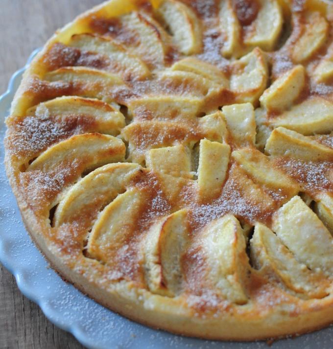 Tarte normande aux pommes