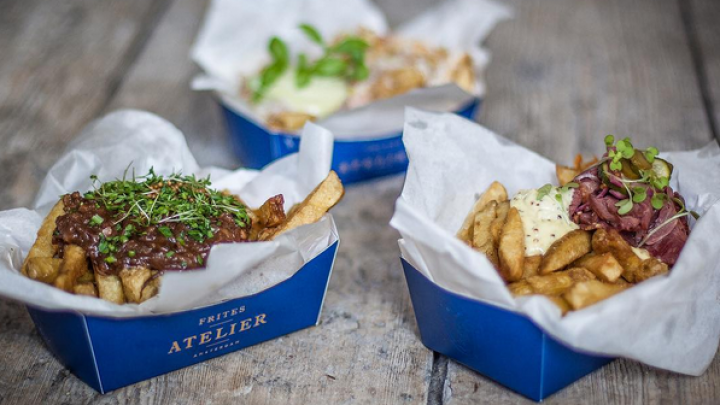 Friet met gouden randje Friet met gouden randje