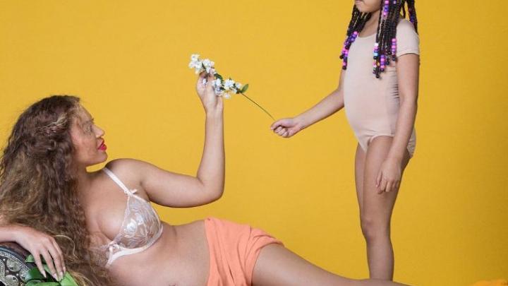 Moet je zien: foto's van de zwangere beyoncé Moet je zien: foto's van de zwangere beyoncé