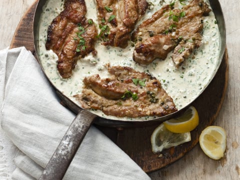 Au gré du marché: Épaule de veau à la sauge et au citron (en