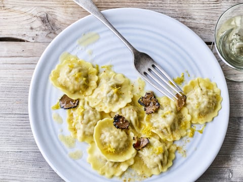 Raviolis Maison Aux Champignons, Chèvre Et Noix - Cuisine Et Recettes ...