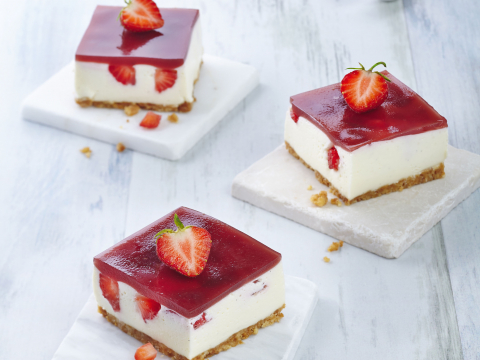 Cheese Cake Au Mascarpone Et A La Gelee De Fraises Cuisine Et Recettes Recette Femmes D Aujourd Hui Delices