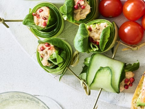 Komkommerrolletjes Met Tonijnsalade - Libelle Lekker