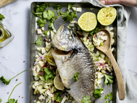 Dorade Met Limoen En Venkelsalade Libelle Lekker