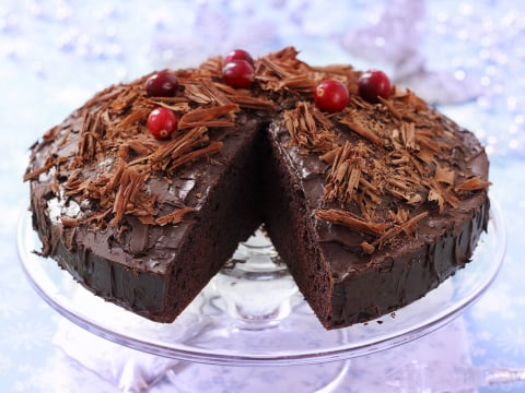 Chocoladetaart Met Cranberry's - Libelle Lekker