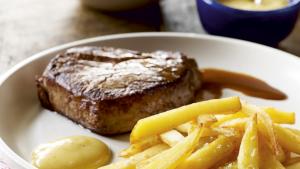 Biefstuk met frieten