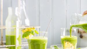 Groene smoothie boordevol vitaminen