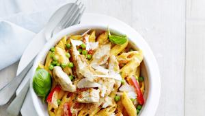 Penne met paprikasaus