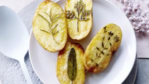 Gestempelde aardappelen