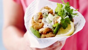 Beignets van mosselen met homemade tartaarsaus