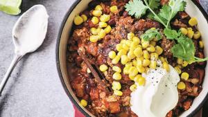 Kruidige chili con carne